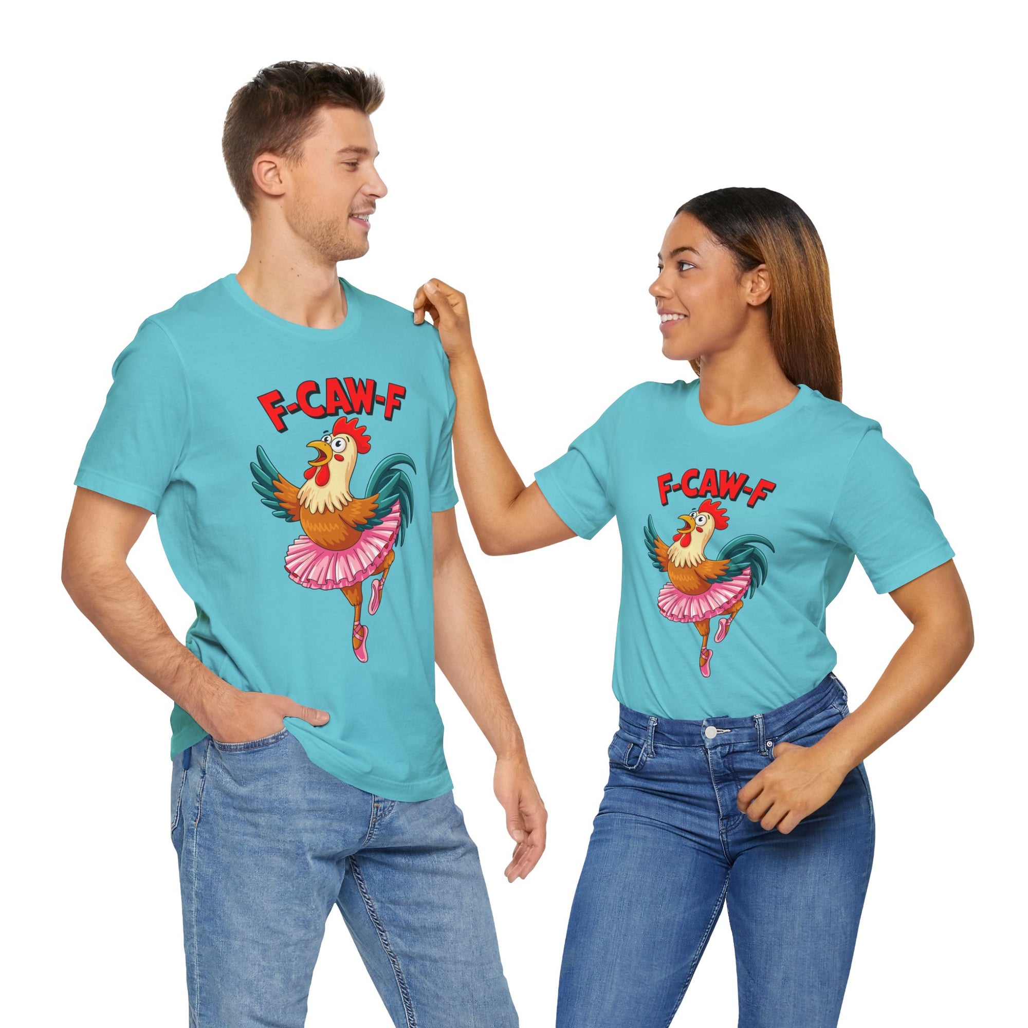 F-CAW-F Ballerina Rooster Tee