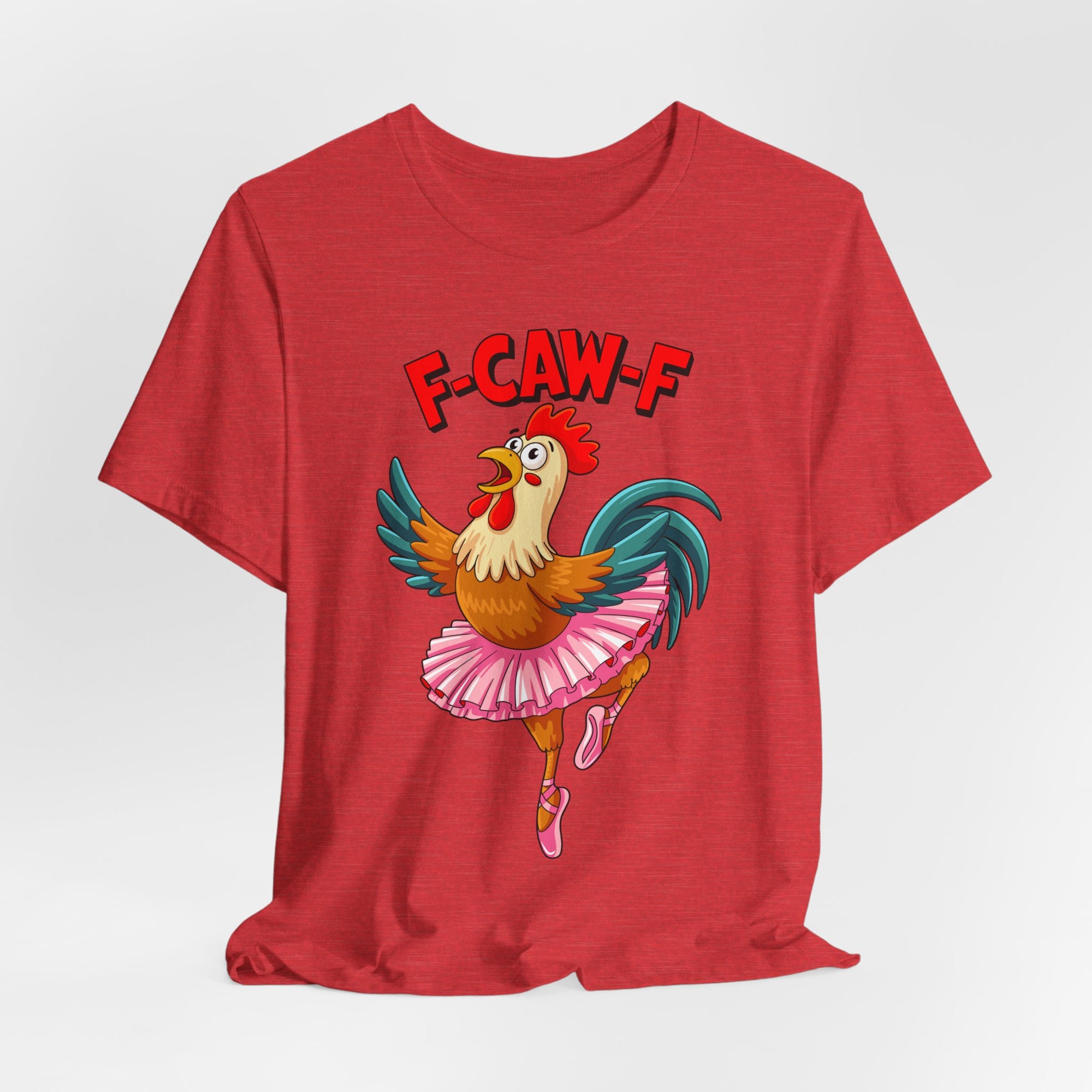 F-CAW-F Ballerina Rooster Tee