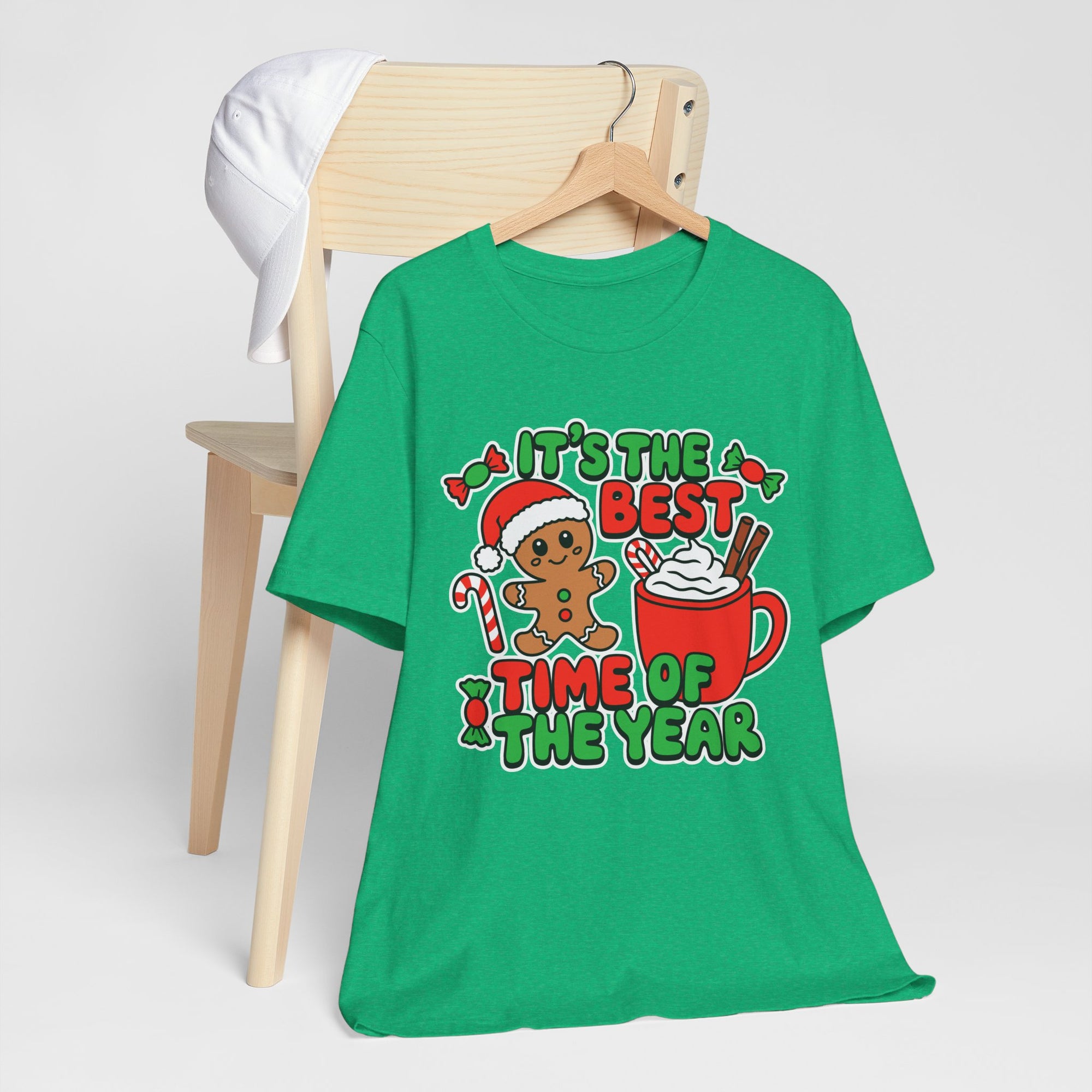 Holiday Cheer Tee - Unisex Jersey Short Sleeve Tee, Christmas Winter Celebration Shirt
